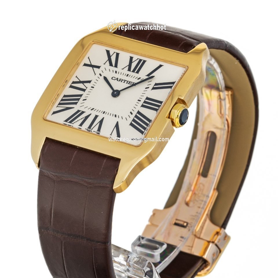 Cartier Santos Dumont Mens watch Unisex Manual winding Yellow gold 2649 5