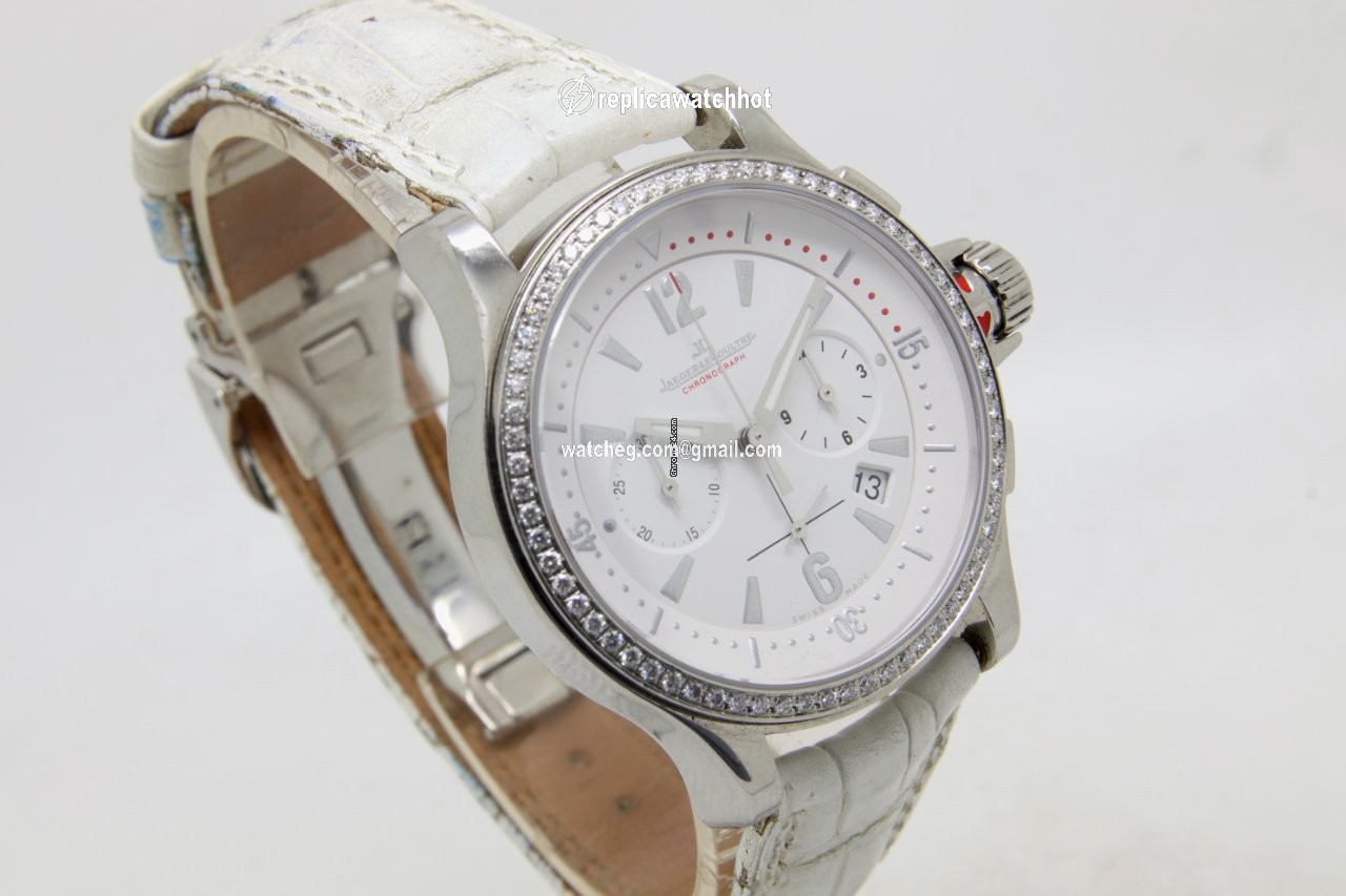 Jaeger-LeCoultre Master Compressor Chronograph Womens watch Quartz Steel 148.8.31 5