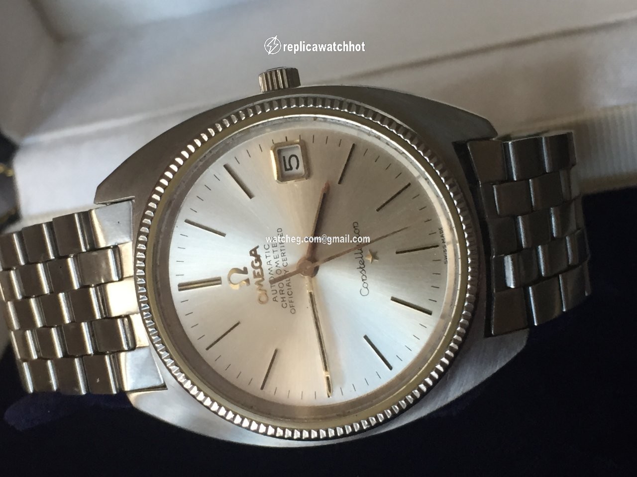 Omega Constellation Mens watch Unisex Automatic Steel 168.017 5