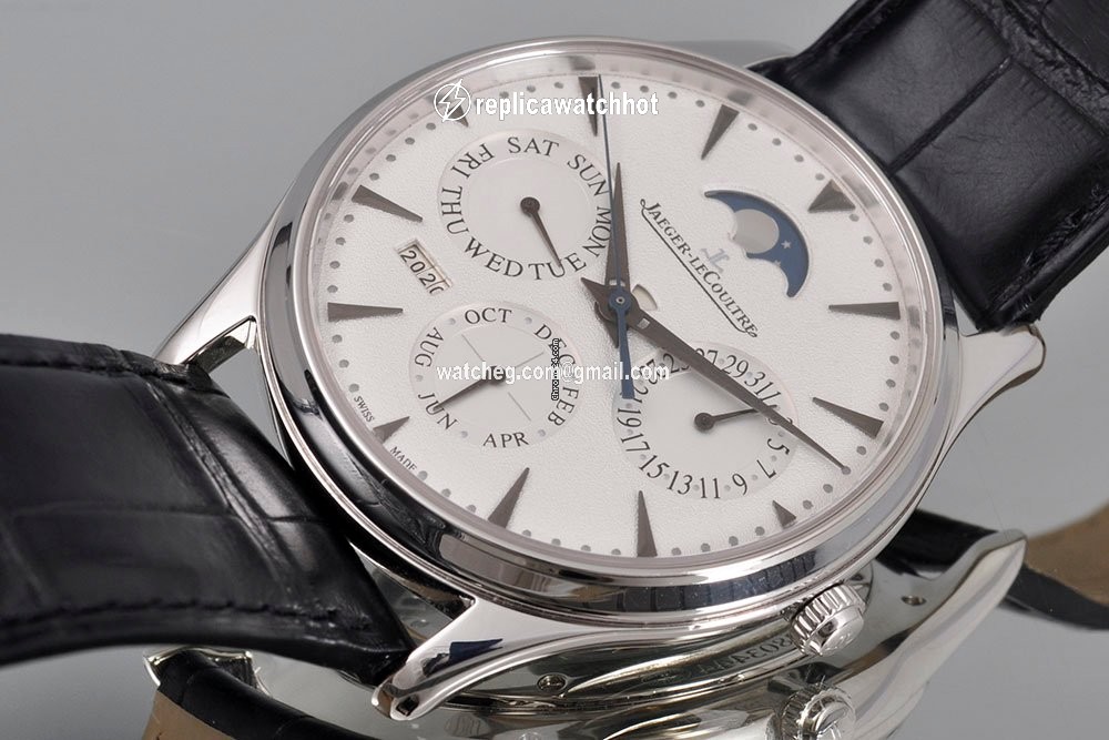 Jaeger-LeCoultre Master Ultra Thin Perpetual Automatic White gold 176.3.21.S 5