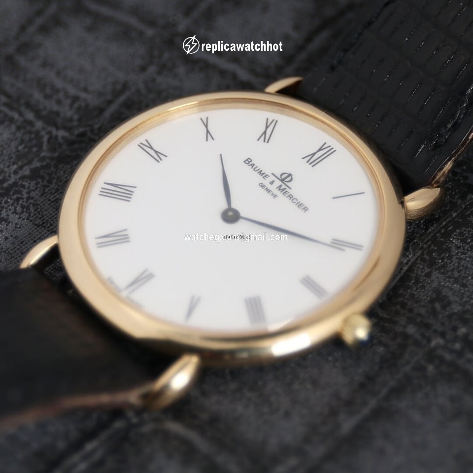 Baume & Mercier Classima Mens watch Unisex Quartz Yellow gold 15606 5