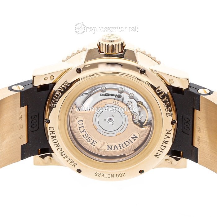 Ulysse Nardin Maxi Marine Diver Mens watch Unisex Manual winding Rose gold 266.33.3A.925 5