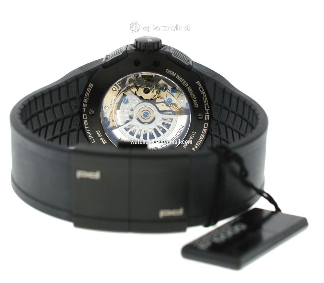 Porsche Design Flat Six Womens watch Automatic Steel P6341 6341.13.44.1169 5