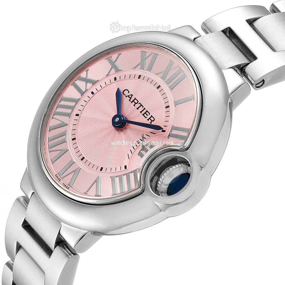 Cartier Ballon Bleu 33mm Womens watch Quartz Steel WSBB0033 5