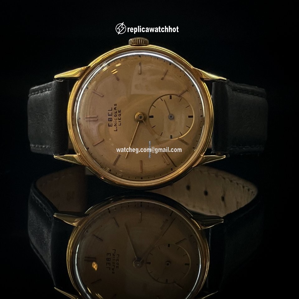 Ebel Mens watch Unisex Manual winding Yellow gold ebel vintage 5