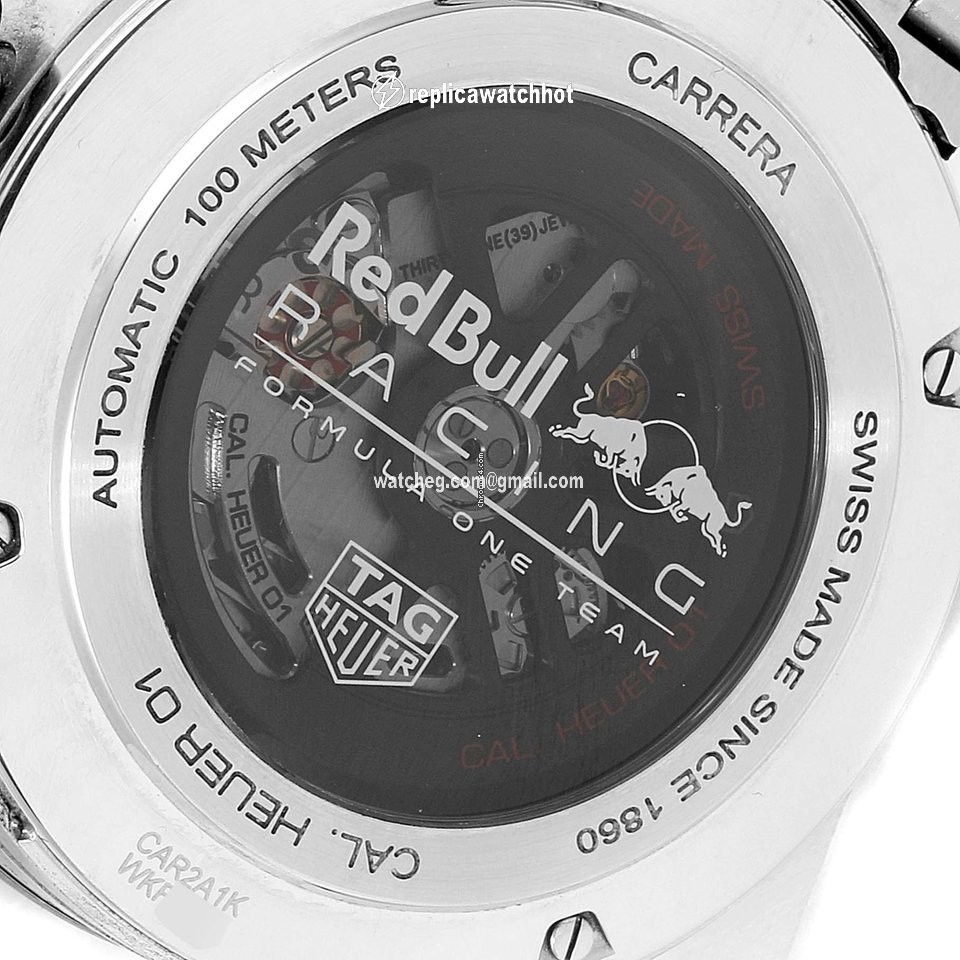 TAG Heuer Carrera Calibre HEUER 01 Mens watch Unisex Automatic Steel CAR2A1K.BA0703 5