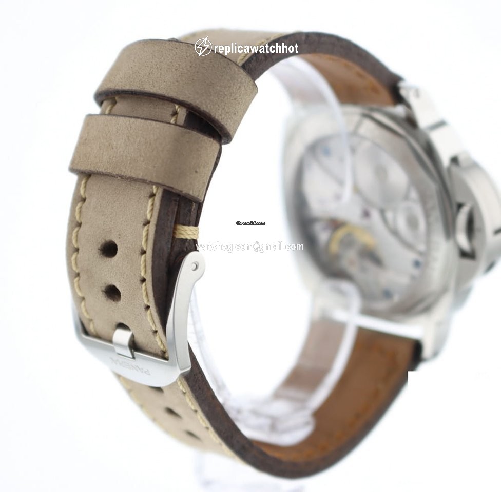 Panerai Luminor Marina Mens watch Unisex Manual winding Steel PAM 00115 5