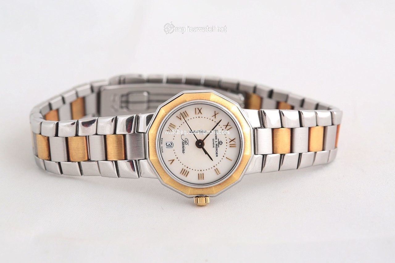 Baume & Mercier Riviera Womens watch Quartz Gold Steel Baume & Mercier 5231 5