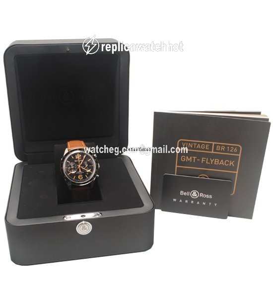 Bell & Ross BR V1 Mens watch Unisex Automatic Steel BRV126-FLY-GMT SCA 5