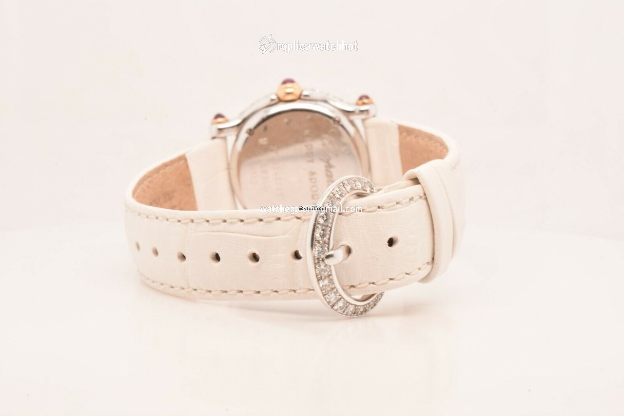 Chopard Happy Sport Womens watch Quartz White gold 27 6244 401 5