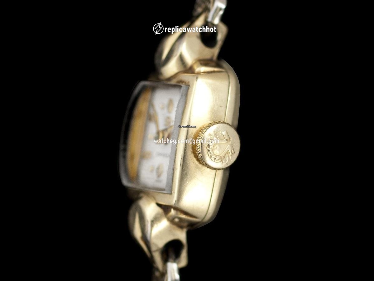 Omega Womens watch Gold Steel 7383 5