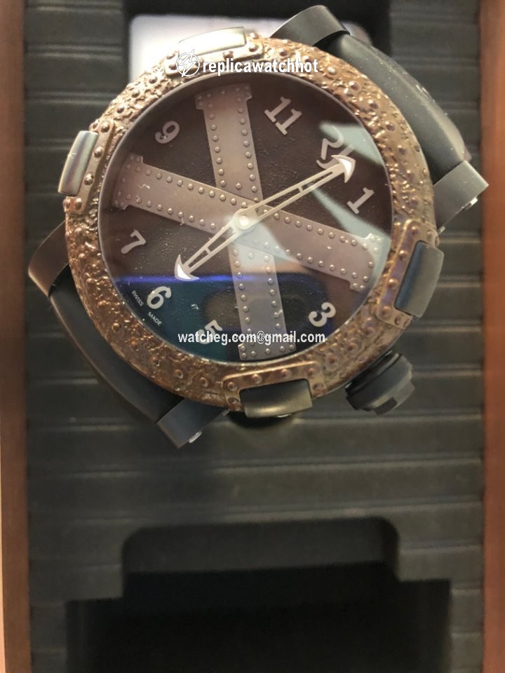 Romain Jerome Titanic-DNA Mens watch Unisex Automatic T.ALG.OXY3R.BBBB.00 BBGCB 5