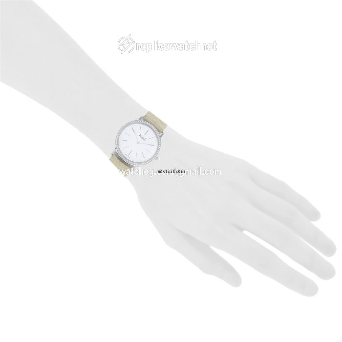 Piaget Altiplano Womens watch Automatic White gold P10245 5