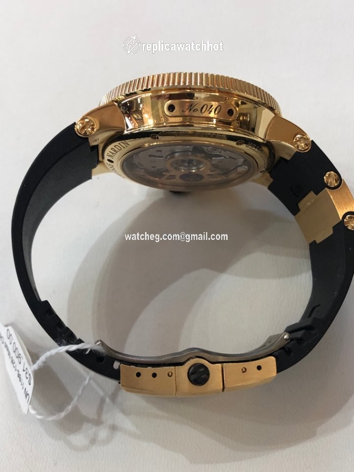 Ulysse Nardin Marine Chronometer 43mm Mens watch Unisex Automatic Rose gold 263-67-3 42 5