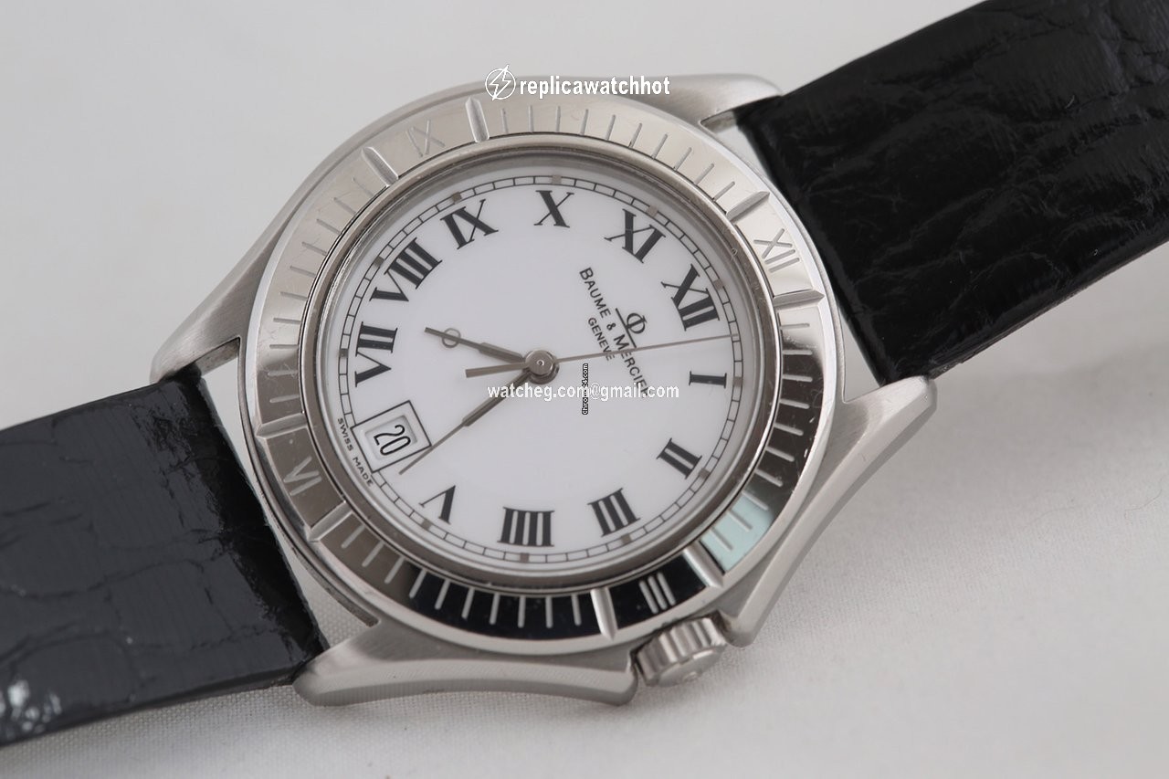 Baume & Mercier Mens watch Unisex Quartz Steel Baume & Mercier MV045042 5