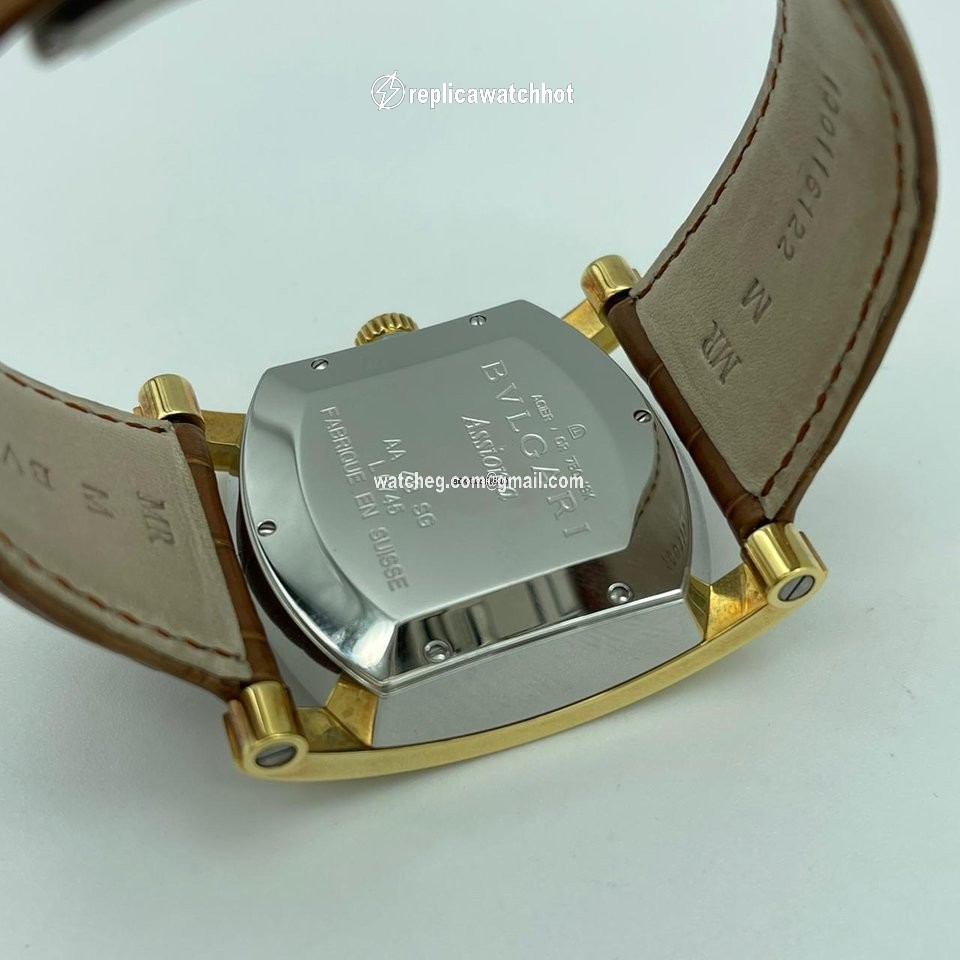 Bulgari Assioma Mens watch Unisex Automatic Gold Steel AA48C6SGLDCH 5