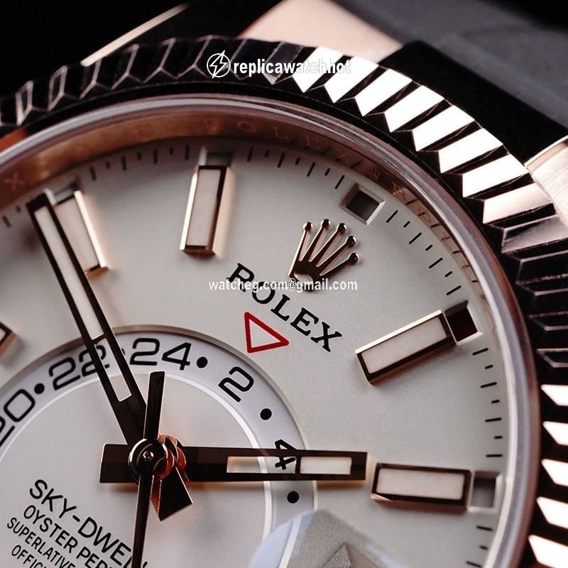Rolex Sky-Dweller Mens watch Unisex Rose gold Automatic 326235 5