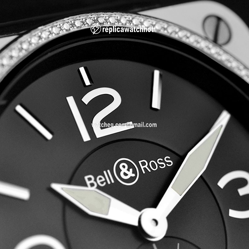 Bell & Ross BR S Mens watch Unisex Ceramic BRS-98 BCS 5