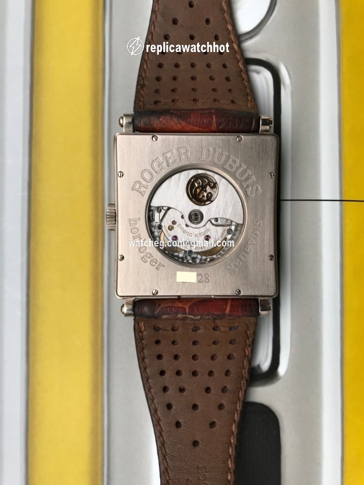 Roger Dubuis Golden Square Mens watch Unisex Automatic White gold Roger Dubuis 5