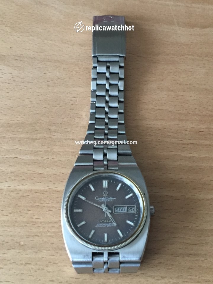 Omega Constellation Day-Date Mens watch Unisex Automatic Steel 168.0054 5