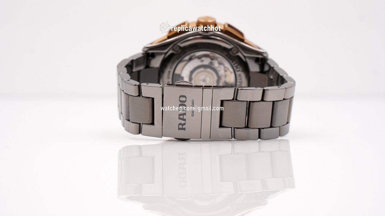 Rado HyperChrome Chronograph Mens watch Unisex Automatic Ceramic R32118102 5