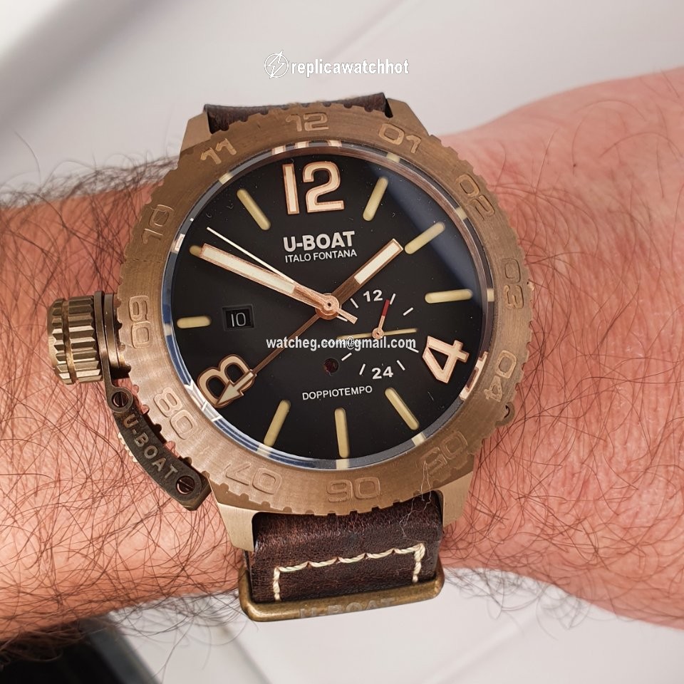 U-Boat Classico Mens watch Unisex Automatic Bronze U-9008 5