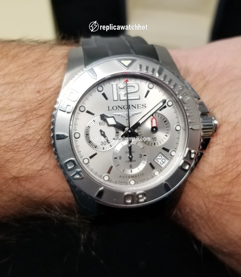 Longines HydroConquest Mens watch Unisex Automatic Steel L3.665.4.76.2 5