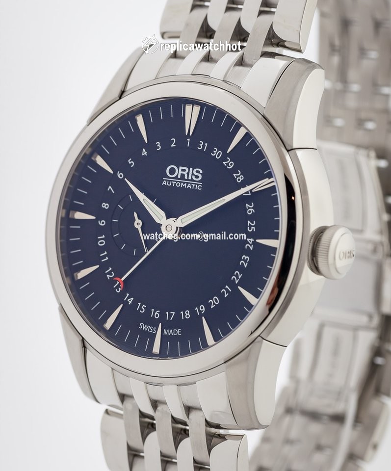 Oris Artelier Small Second Mens watch Unisex Automatic Steel 01 744 7665 4054-07 8 22 77 5
