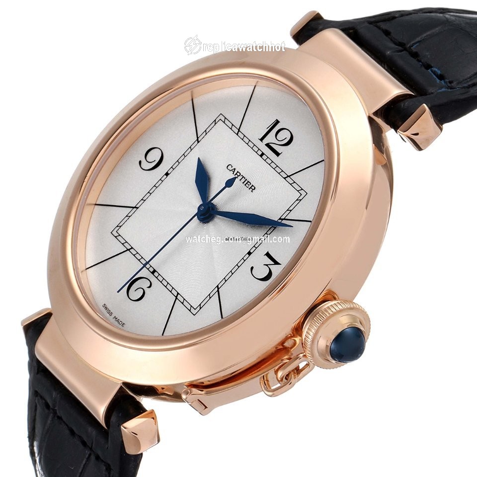 Cartier Pasha Mens watch Unisex Automatic Rose gold W3019351 5