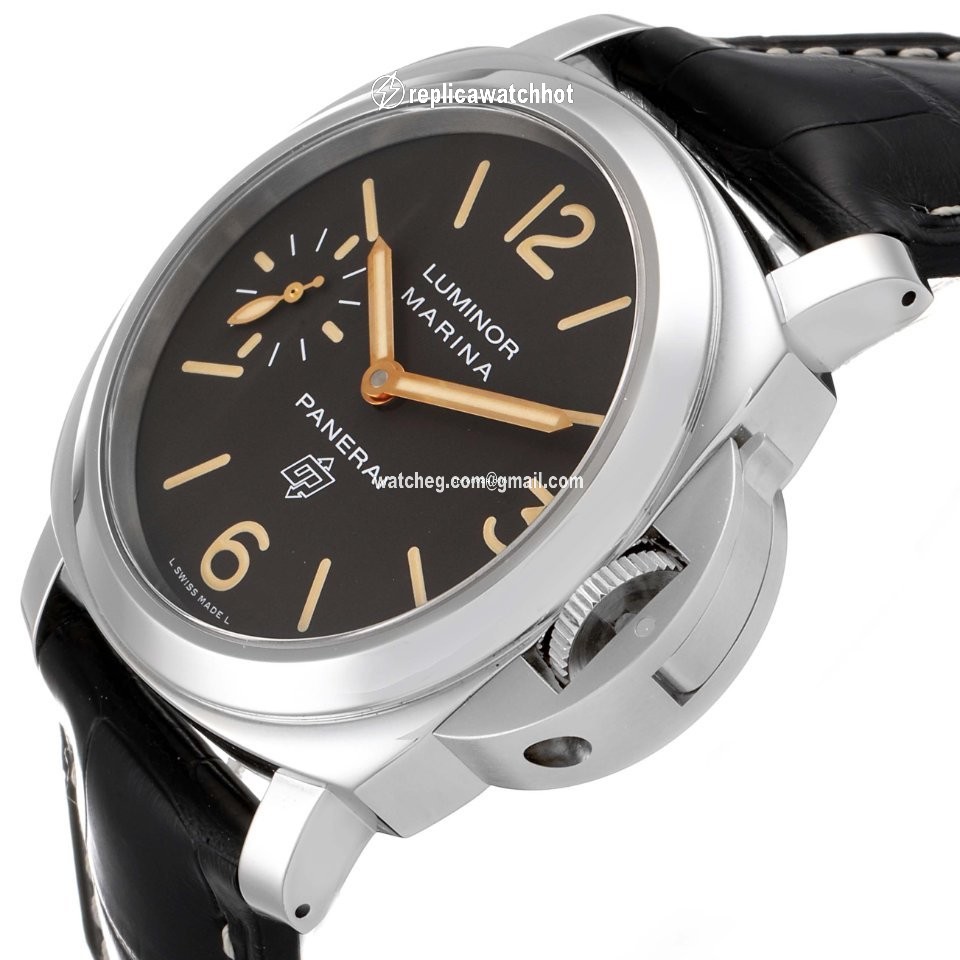 Panerai Luminor Marina Mens watch Unisex Manual winding Steel PAM00632 5