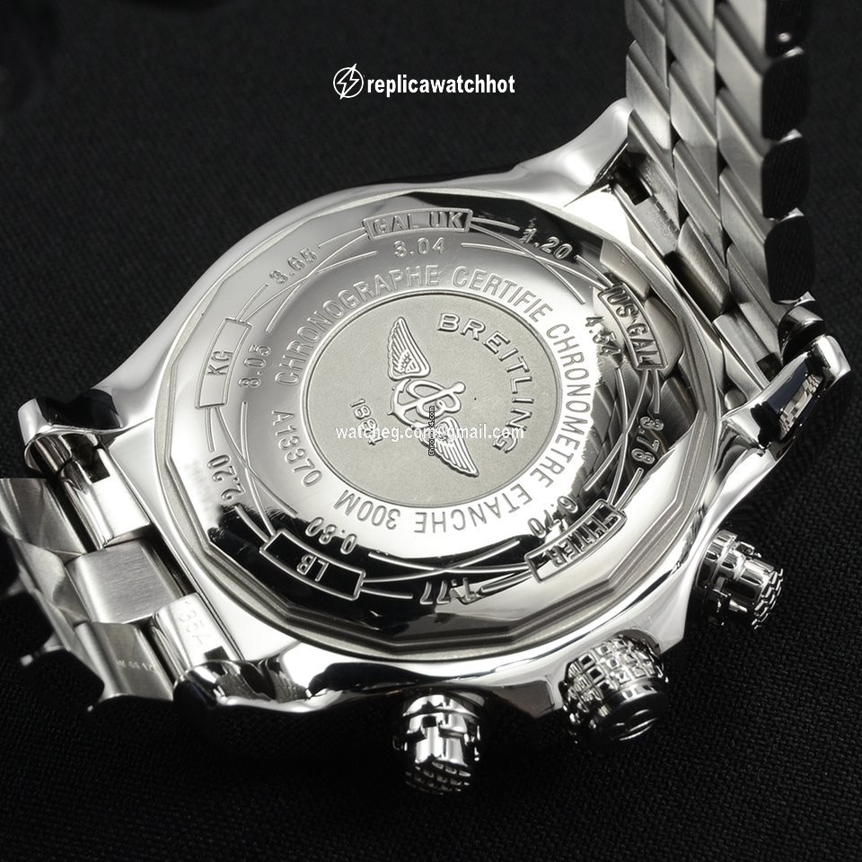 Breitling Super Avenger Mens watch Unisex Automatic Steel A1337011 B907 135A 5