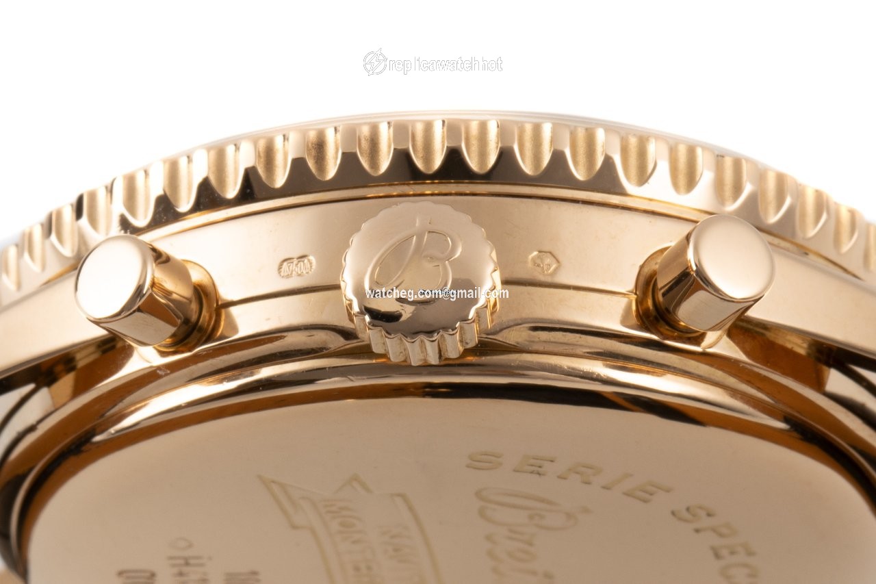 Breitling Montbrillant Mens watch Unisex Automatic Yellow gold H41030 5