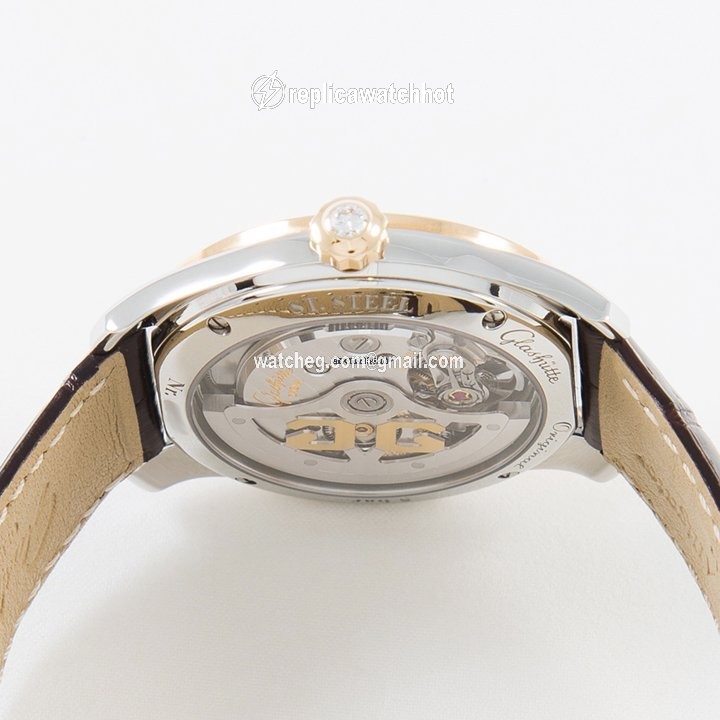 Glashtte Original Lady Serenade Womens watch Automatic Gold Steel 1-39-22-09-16-44 5