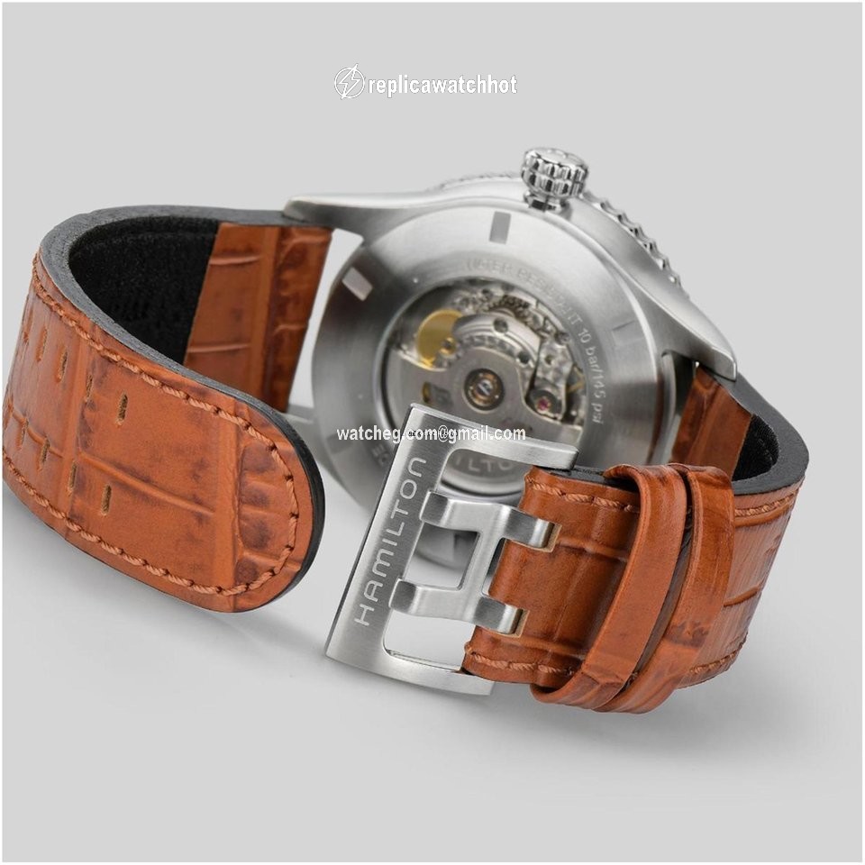 Hamilton Khaki Aviation Mens watch Unisex Automatic Steel H76715540 5