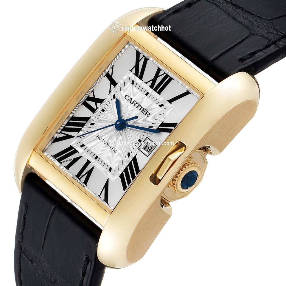 Cartier Tank Anglaise Womens watch Automatic Yellow gold W5310030 5