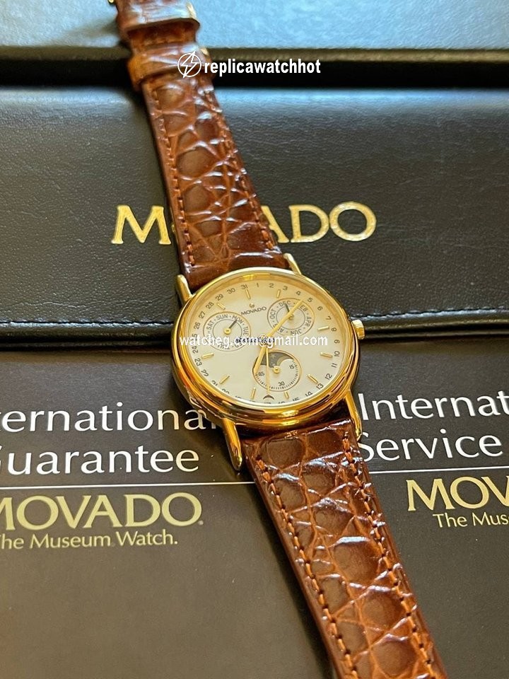 Movado Womens watch Quartz Steel Ref. 8703822 - 3 410 5