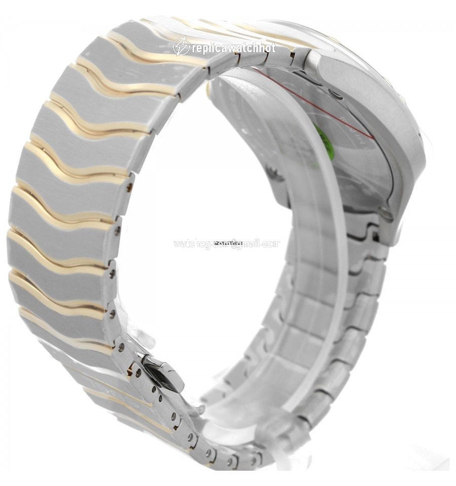Ebel Wave Quartz Gold Steel 1216202 5