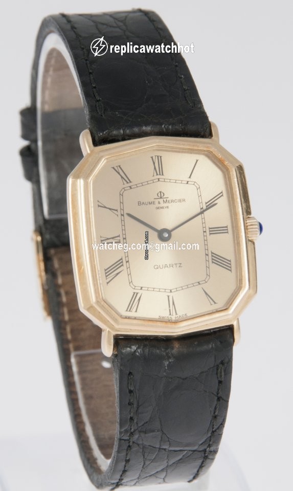 Baume & Mercier Mens watch Unisex Quartz Yellow gold 17245 5