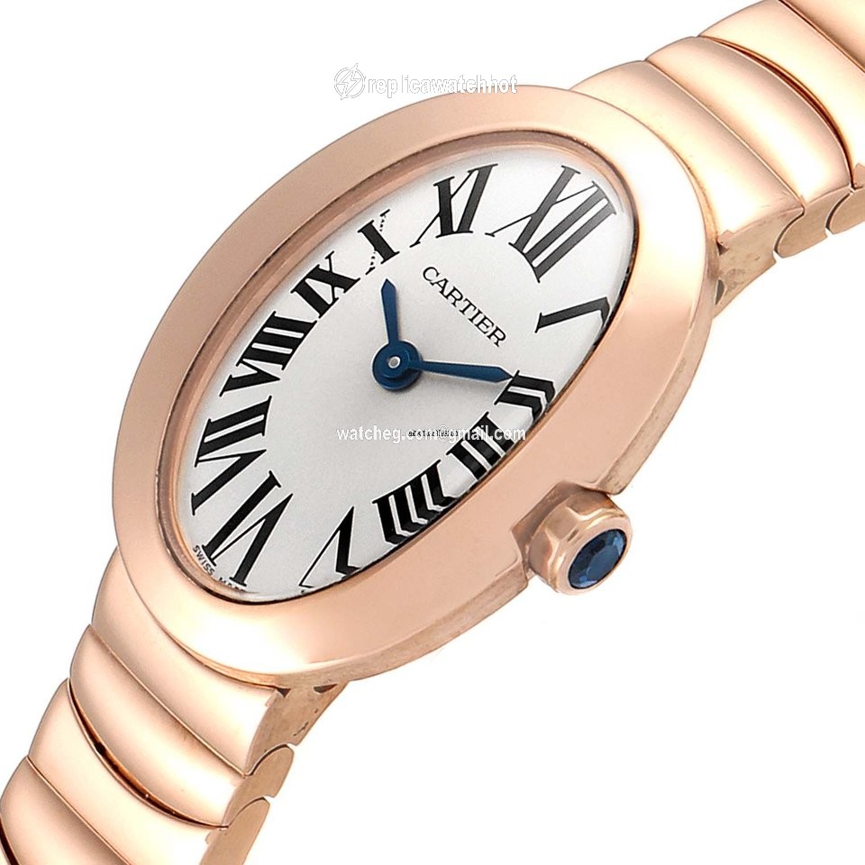 Cartier Baignoire Womens watch Quartz Rose gold W8000015 5