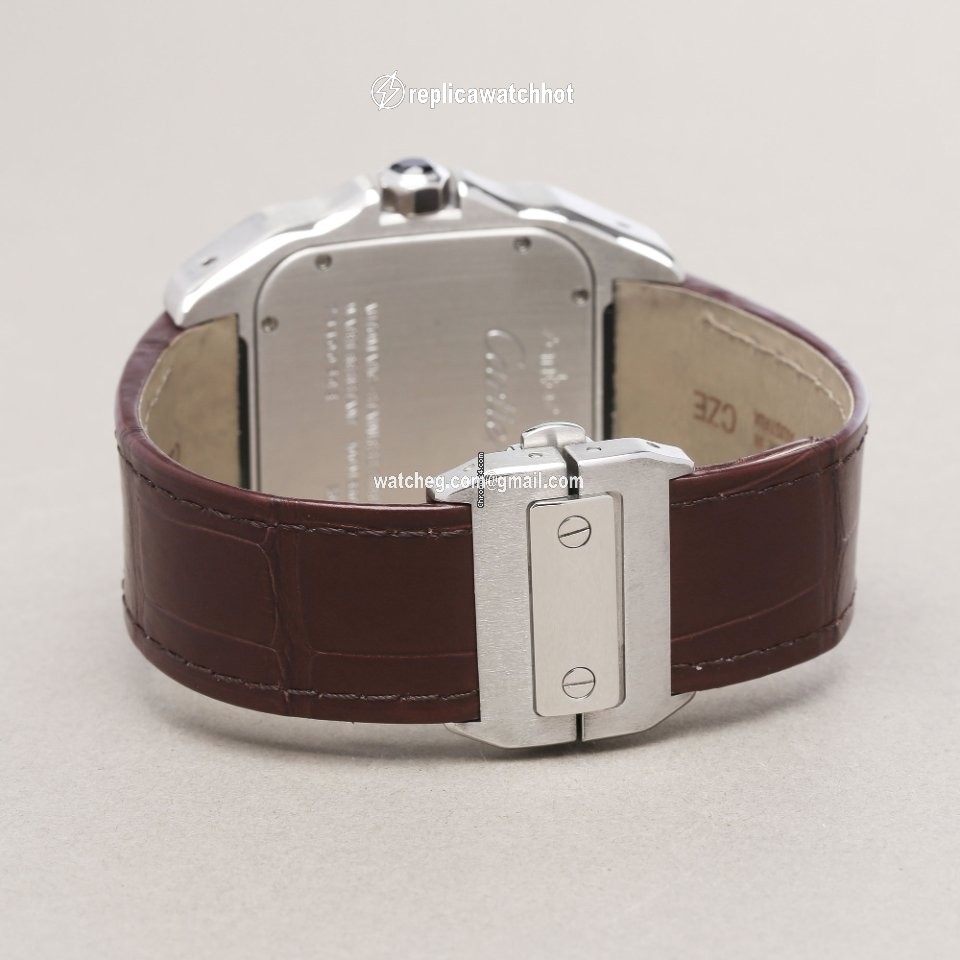 Cartier Santos 100 Mens watch Unisex Automatic Steel W20073X8 or 2656 5
