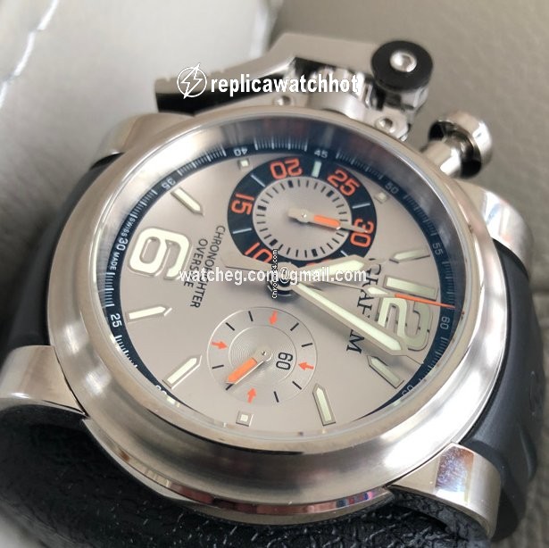 Graham Chronofighter Oversize Mens watch Unisex Automatic Steel 20VAS 5