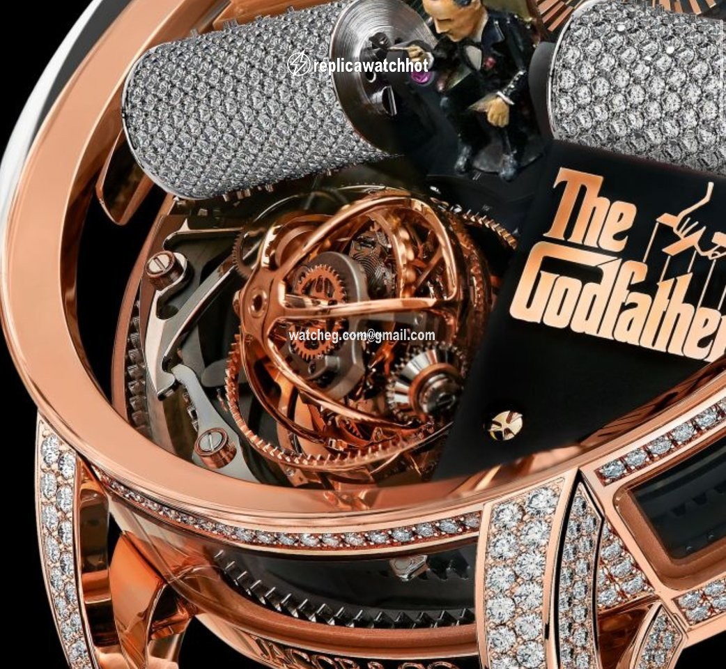 Jacob & Co. Mens watch Unisex Manual winding Rose gold OP810.40.RD.UA.ABALA 5