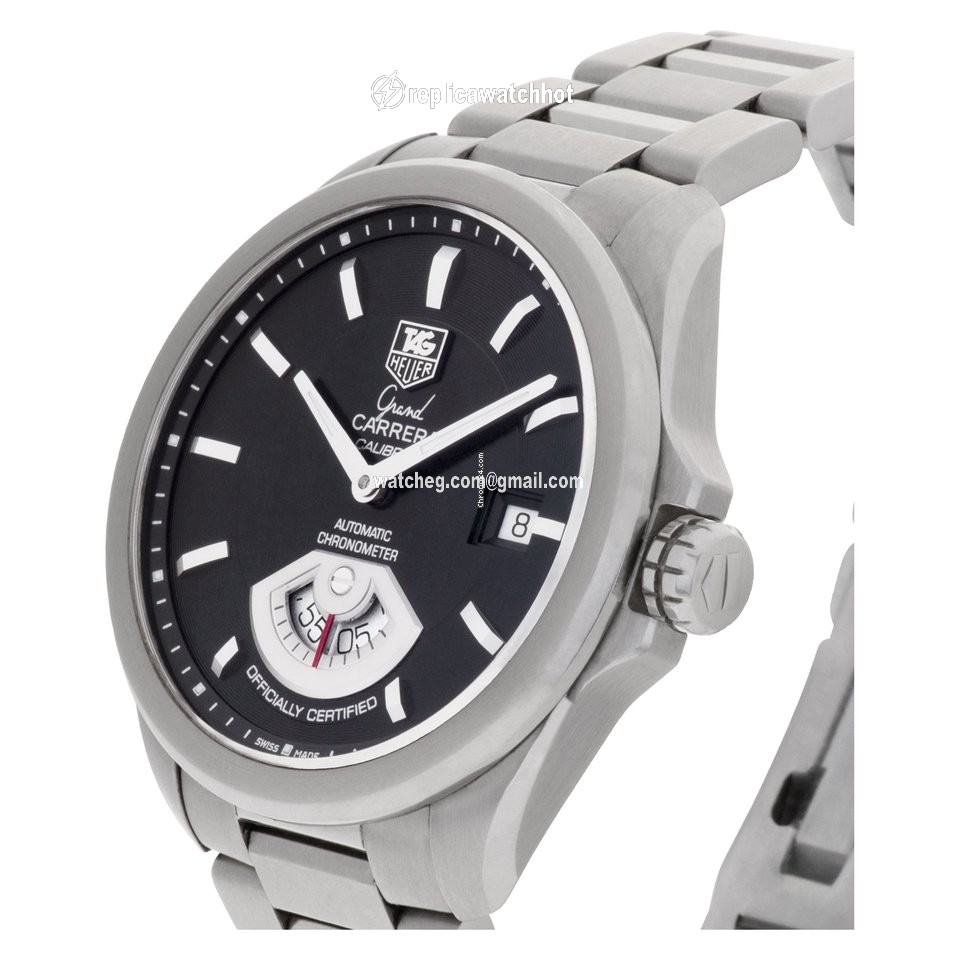 TAG Heuer Grand Carrera Mens watch Unisex Automatic Steel WAV511A 5