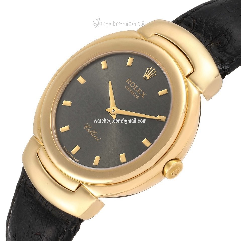 Rolex Cellini Mens watch Unisex Yellow gold Quartz 6622 5