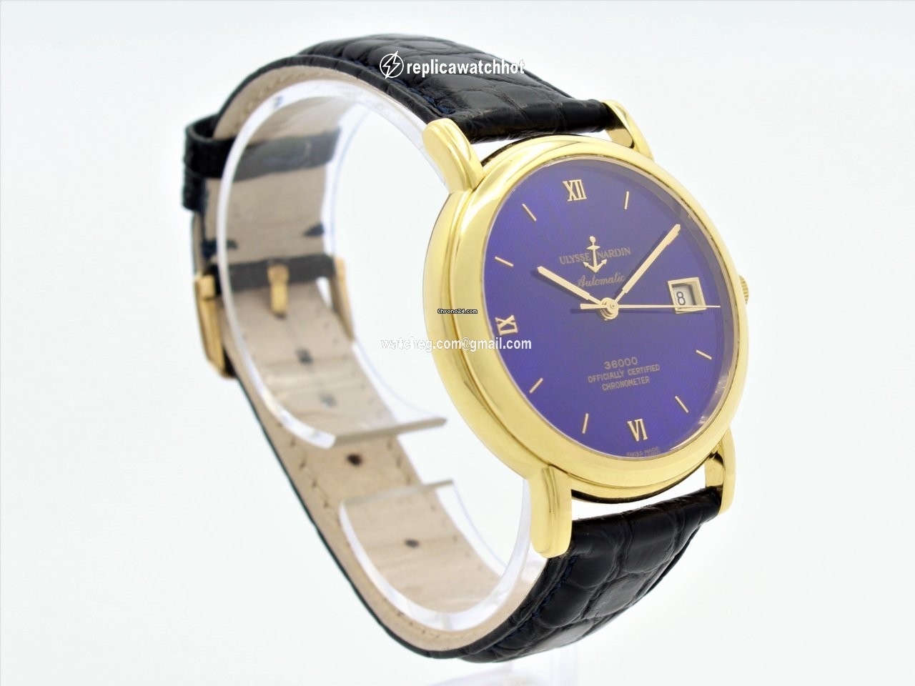 Ulysse Nardin San Marco Mens watch Unisex Automatic Yellow gold 117-22 5