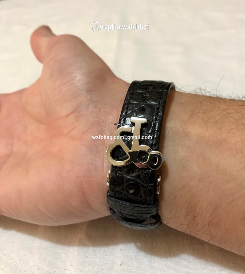 Jacob & Co. Five Time Zone Mens watch Unisex Quartz Steel JCM 5