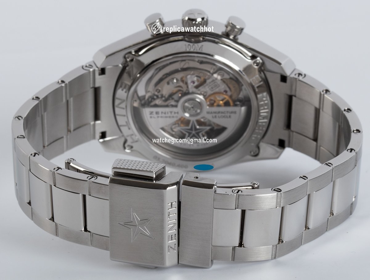Zenith El Primero 36000 VpH Mens watch Unisex Automatic Steel 03.2040.400 04.M2040 5