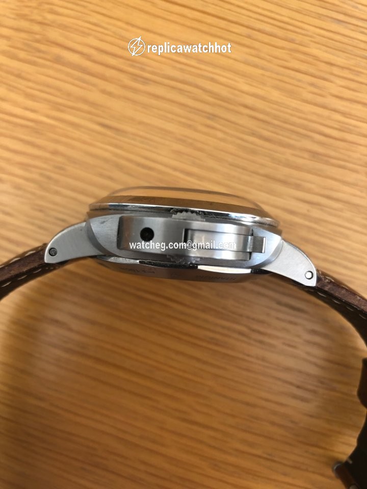 Panerai Luminor 1950 8 Days Chrono Monopulsante GMT Mens watch Unisex Manual winding Titanium PAM 00311 5