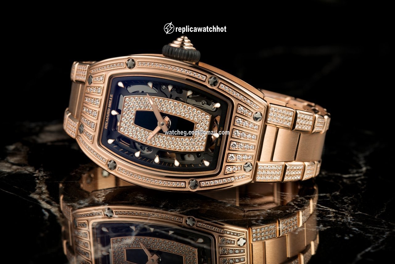 Richard Mille RM 07 Womens watch Automatic Red gold RM 07-01 5