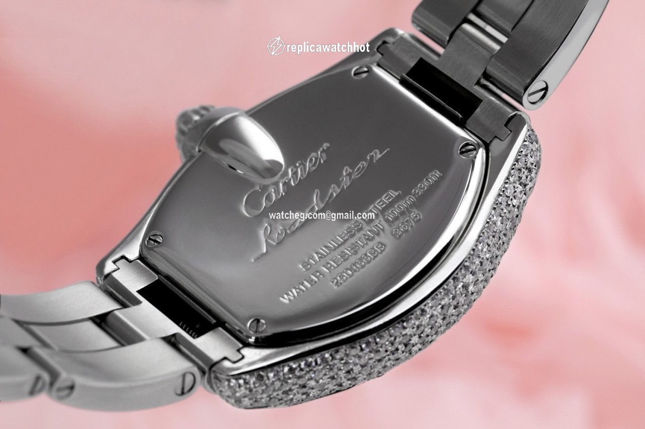 Cartier Roadster Womens watch Quartz Steel W62016V3 5